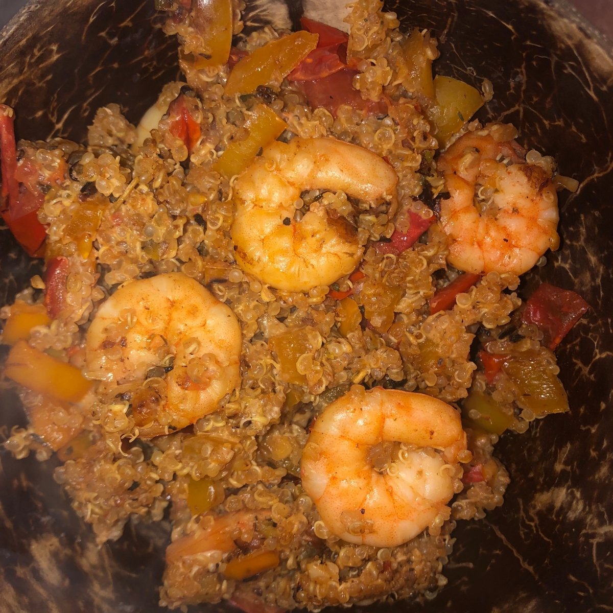 Spicy Prawn Quinoa | Recipes | Flamin' Fitness