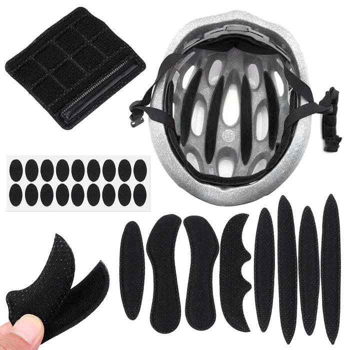 bike helmet inside padding Helmet Inner Sponge Foam Pads for Bicycle & Motorcycle — Flamin' Fitness