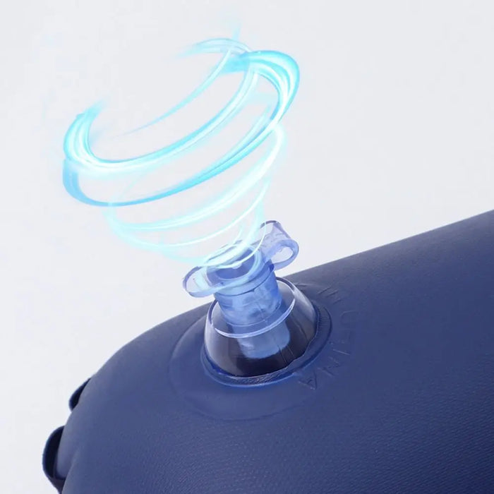 Inflatable PVC Flocking Air Pillow – Portable Magic Cushion for Travel/Home