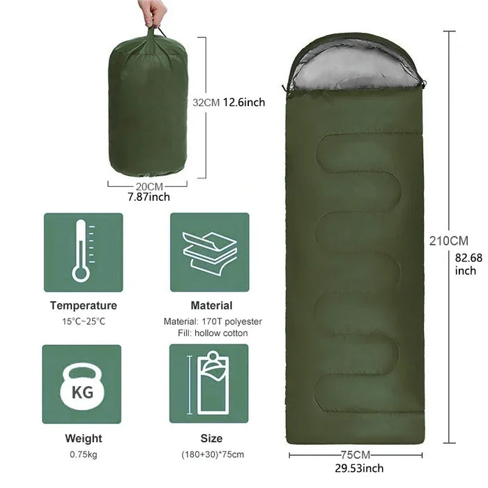 4-Season Sleeping Bag – Ultralight & Waterproof