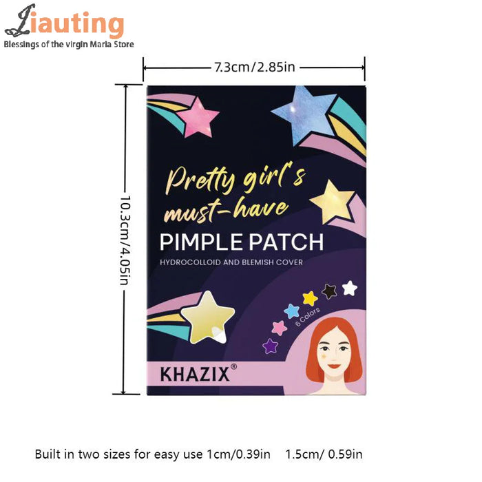 Star Acne Patch Stickers – Colorful Spot Treatment