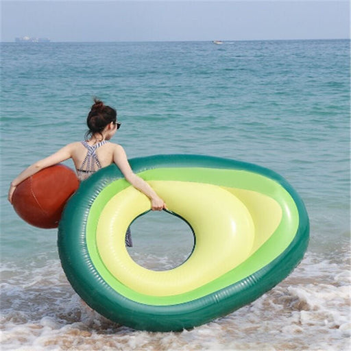 2-in-1 Giant Avocado Pool Inflatable + Beach Game - Flamin' Fitness