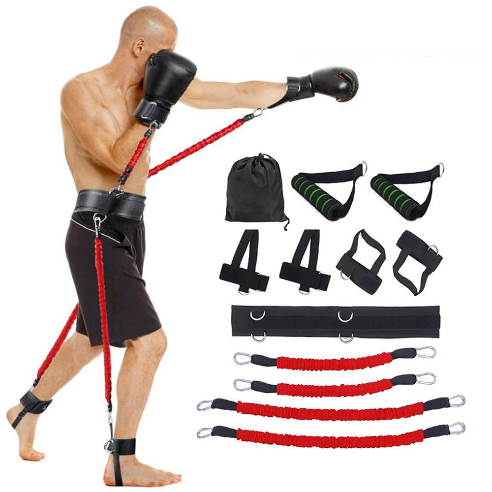 Boxing Grip Band Boxing Exercise Belt Resistance Band Set