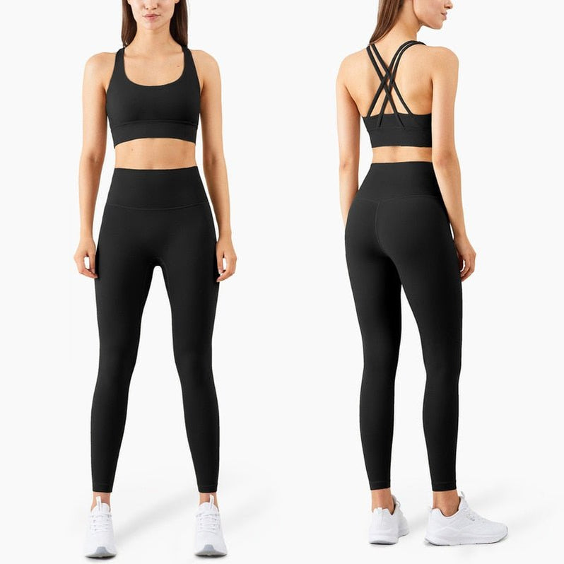 Essentials 2-Piece Gym Set | Women's Gym Sets — Flamin' Fitness