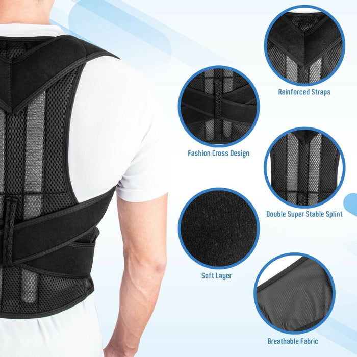 Posture Corrector Support Vest | Orthopaedic Accessories — Flamin' Fitness