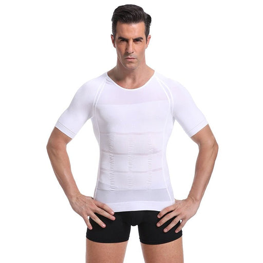 SculptFlex Men's Shapewear Tee - Flamin' Fitness