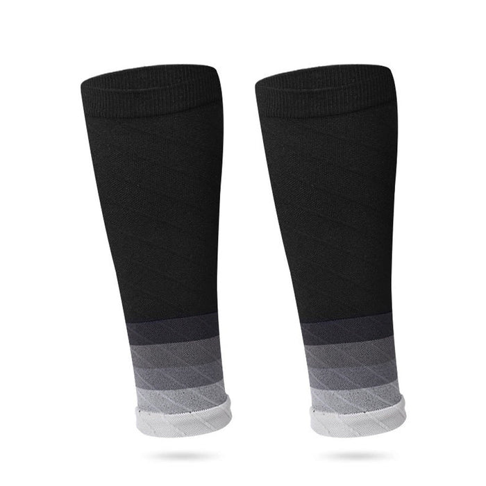 Two-Tone Calf Compression Sleeves - Flamin' Fitness